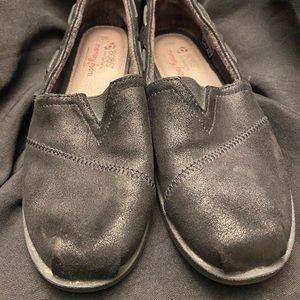 Bobs- Women’s black w/heel adjustment, Size:6.5‎